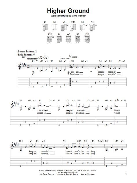 Higher Ground | Sheet Music Direct