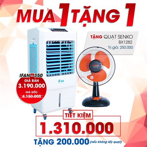 Km Tang Máy Làm Mát Daikiosan Quạt điều Hòa Daikiosan Giảm Giá Cực