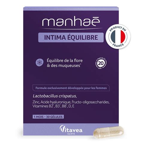 Manhae Intima Equilibre G Lules Flore Vaginale Probiotiques