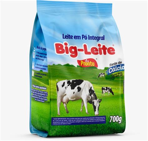 Leite Em P Integral Big Leite G Prontu Alimentos