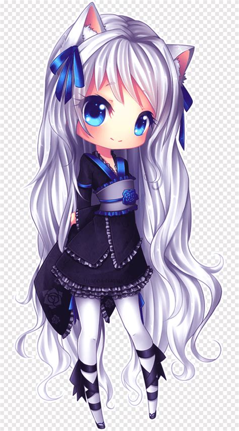 Cute Chibi Anime Girl Drawing