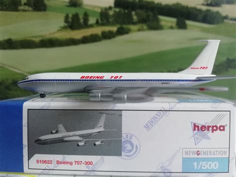 Herpa Wings 1 500 510622 Boeing Flotte Boeing 707 300 Boeing Milestone