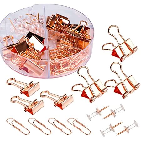 Amazon Push Pins Binder Clips Paper Clips Map Tacks Sets 5