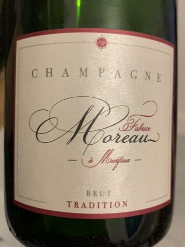 Fabrice Moreau Tradition Brut Champagne Vivino Us