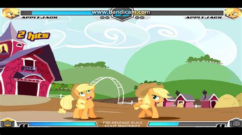 MLP Fighting Is Magic Applejack VS Applejack YouTube