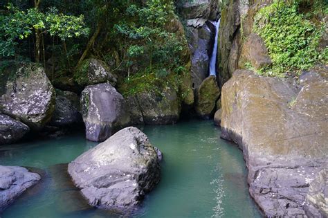 Rio Espiritu Santo Waterfall - On The Free Side Of El Yunque