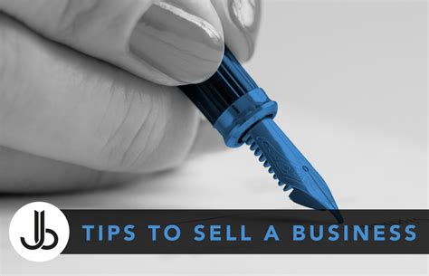 Tips to sell your business - Johnson & Boon Solicitors