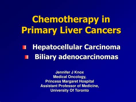 Ppt Chemotherapy In Primary Liver Cancers Powerpoint Presentation Free Download Id3622119