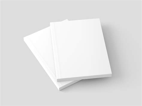 Free Softcover Book Mockup Set