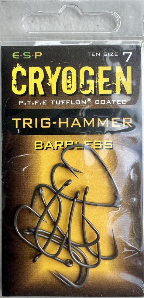 Cryogen Trig Hammer Barbless Size7 10 Pack