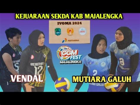 SEMI FINAL IVOMA CUP GGM TALAGA MANGGUNG SQUAD MUTIARA GALUH Vs VENDAL