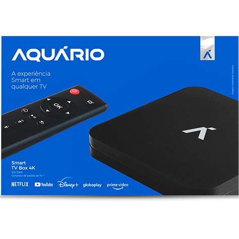 Smart Box K Stv Aquario Cx Un Smart Home Kalunga