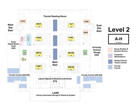 Floor Plans | Colgate University Libraries