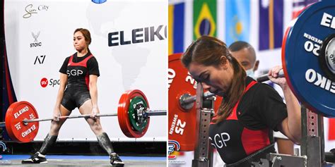 Spore Powerlifter Farhanna Farid Deadlifts 2005kg Wins Under 52kg