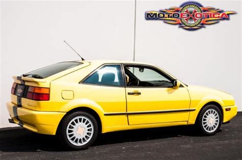 1990 Volkswagen Corrado G60 Supercharged For Sale