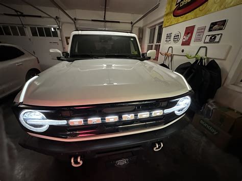 Quake Led Trail Sight Delete Kit Installed Bronco G Ford