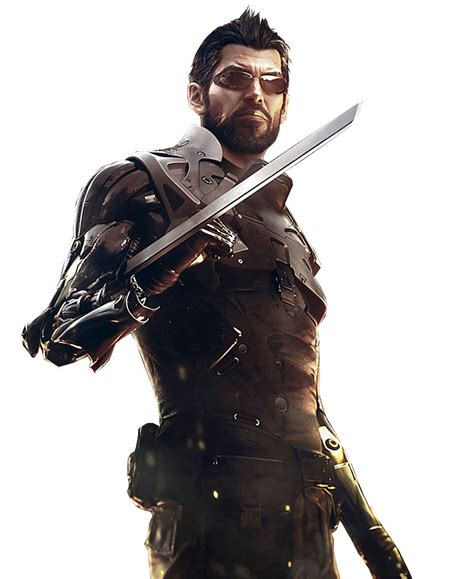 Adam Jensen Characters Art Deus Ex Mankind Divided Deus Ex