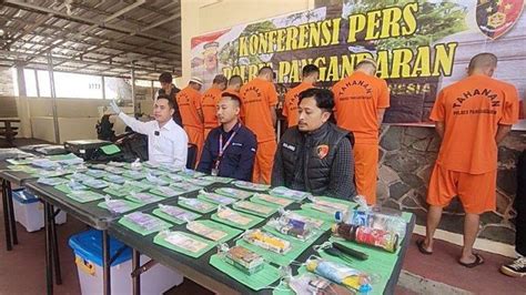 Polres Pangandaran Tangkap Pengedar Uang Palsu Pelaku Sering Belanja