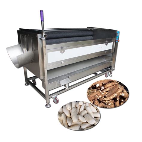 Agricultural Machinery Automatic Cassava Peeling Machine Potato Peeler