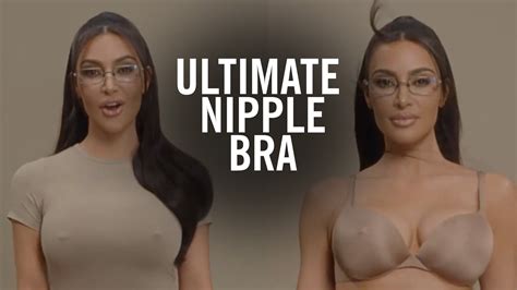 Kim Kardashian Models Ultimate Nipple Bra In New SKIMS Ad You Ll