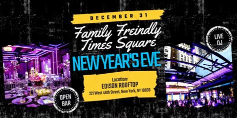 New Year’s Eve at Edison Hotel Rooftop | NewYearsBuzz.com