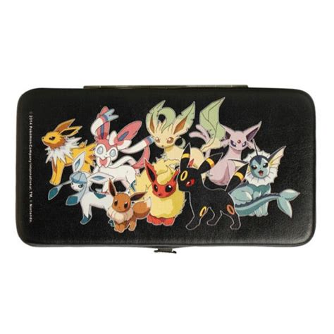 Pokemon Eevee Evolution Hinge Wallet Hot Topic Pokemon Eevee Pokemon Eevee Evolutions
