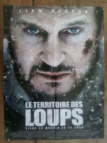 Affiche La Territoire Des Loups Joe Carnahan Liam Neeson X Cm Ebay