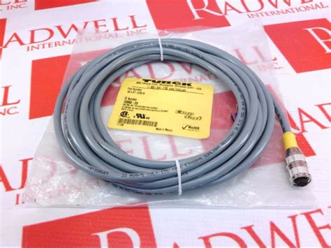 RK 4 5T 5 S618 QD Cable Cord Set By TURCK