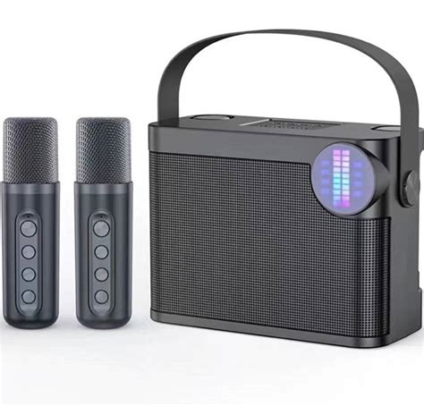 Yutu Ys Dual Microphone Wireless Karaoke Speaker Portable