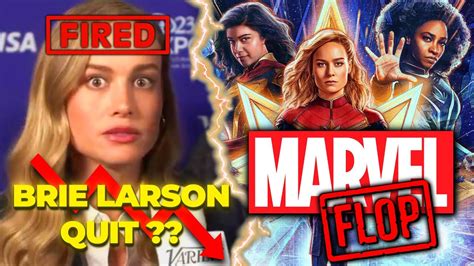 Brie Larson Quit Captain Marvel Or Fired By Disney After The Marvels