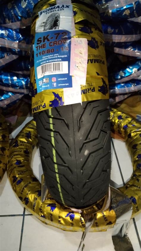 Primax SK 72 110 80 Ring 14 TUBELESS Lazada Indonesia