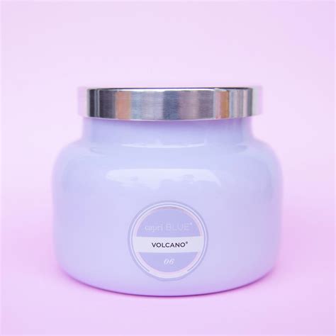 Lavender Signature Jar Candle Volcano Pigment