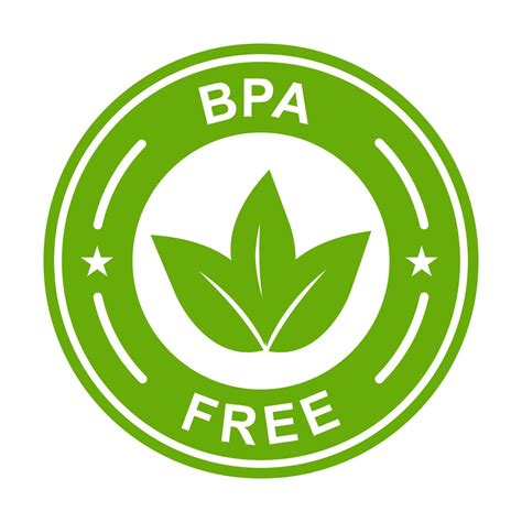 Bpa Free Bisphenol A And Phthalates Free Icon Vector Non Toxic Plastic