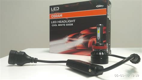 Unboxing Led Headlamp Retrofit Osram H11 H16 H8 Youtube