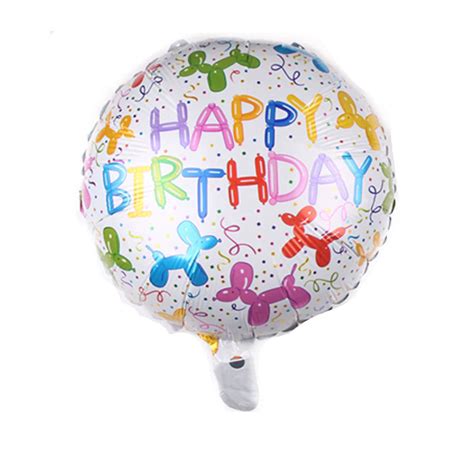 Ballon Mylar Happy Birthday Ballonsballons Aluminium Mylar à Thème