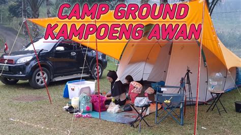 Review Lengkap Camp Ground Kampoeng Awan Megamendung Puncak Youtube