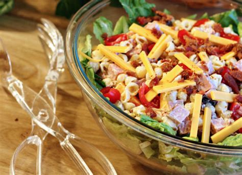 Turkey Club Pasta Salad From Leftovers Foodgasm Recipes