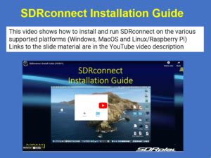 Sdrconnect Video Guides Sdrplay