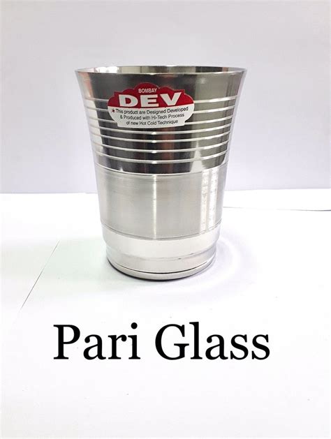 Stainless Steel Round Ss Pari Glass For Home At Rs 270 Kilogram In Thane Id 24421839073