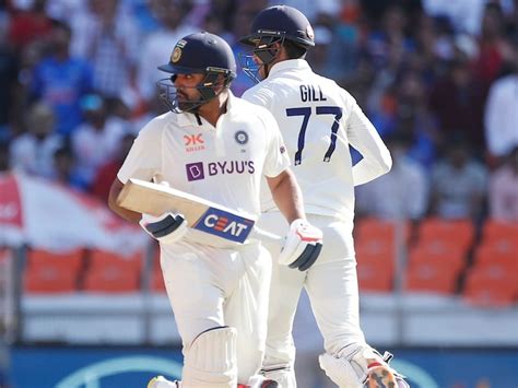 India Vs Australia 4th Test Day 2 Live Score Rohit Sharma Shubman