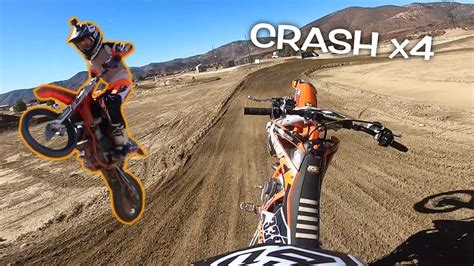 Hudson Crashes Four Times In One Day Deegan Ghost Rides His Bikes