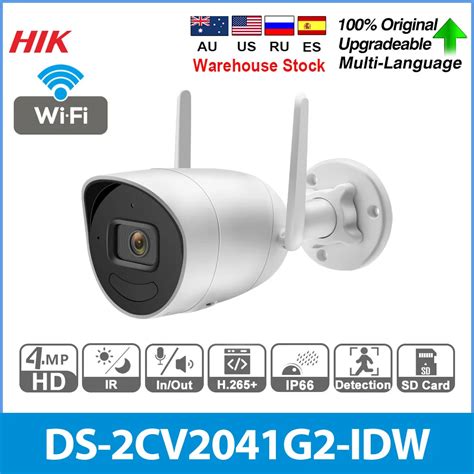 Hikvision C Mara IP De 4MP Videoc Mara De Seguridad Inal Mbrica Con