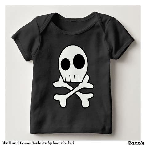 Skull And Bones T Shirts Zazzle