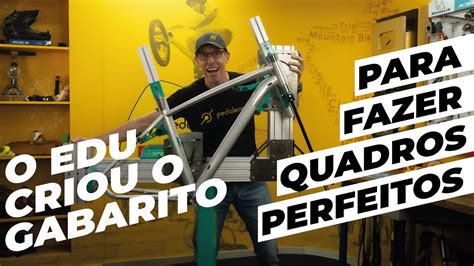 O Gabarito Para Fabricar Quadros Perfeitos Criado Pelo Edu Pedaleria