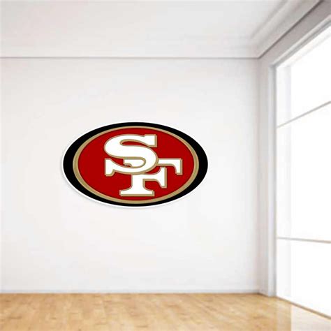 San Francisco Football Wall Decal Sticker