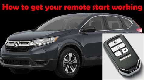 How To Get Your Remote Start Working On Your Honda No Tools Required