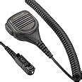 Amazon Speaker Mic With Reinforced Cable For Motorola Radios