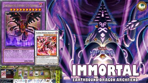 Immortal Earthbound Red Dragon Archfiend Harmonic Synchro Fusion Yu