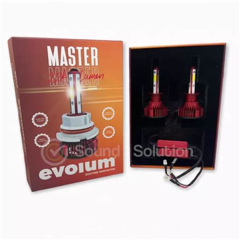 Focos Led Evolum Master H1 22000 Lumenes 45w 4 Caras Cuotas sin interés