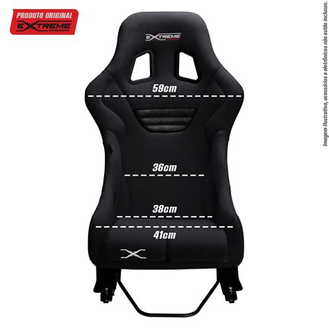 Banco XL Trilho XL Extreme Simracing Extreme SimRacing